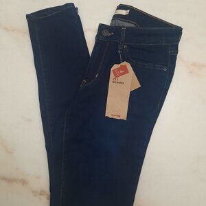 Levi Strauss & Co. 711 Skinny Jeans Mid Rise W26 L30